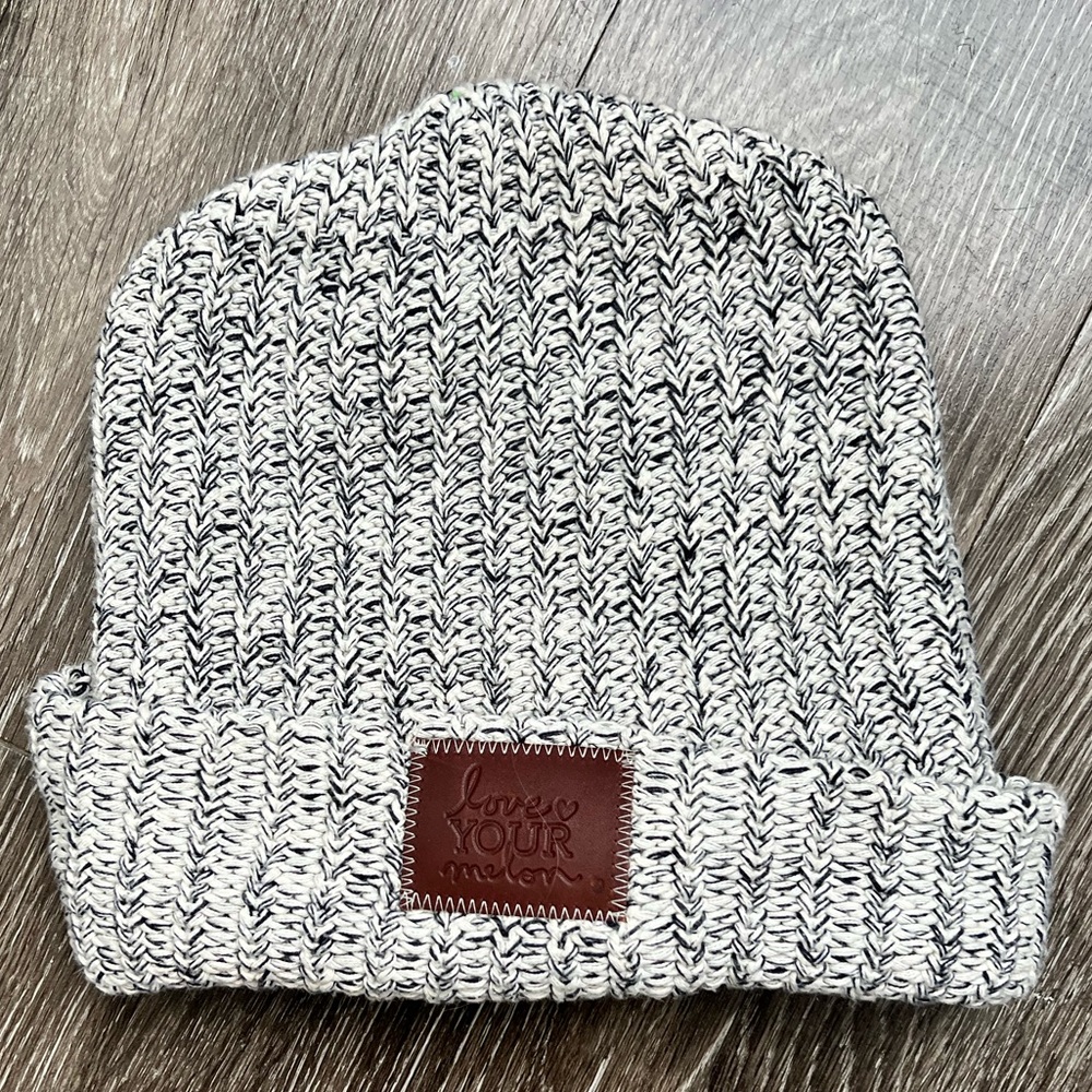 Love your melon knit beanie